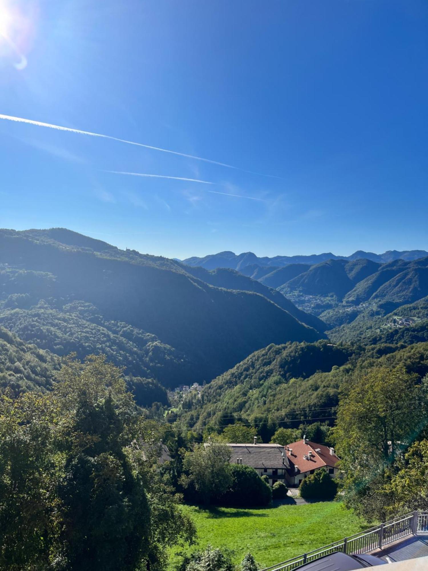 Apartament Casa Con Vista Costa di Serina Zewnętrze zdjęcie